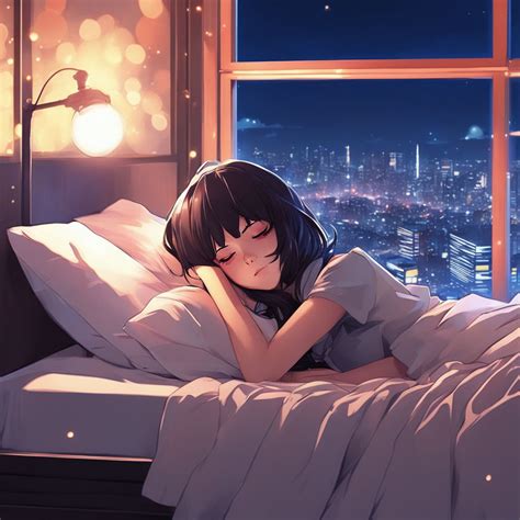 Sleeping Anime Girl