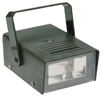 Mini Battery Operated Portable Black Strobe Light: Amazon.co.uk: Lighting