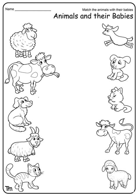 Free Printable Farm Animal Worksheets for Preschoolers. TeachersMag.com