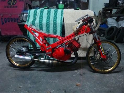 Modified Yamaha 125ZR Red Drag Machine by Randy, Philippines ...