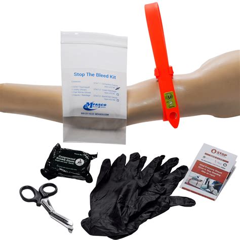 Buy MFASCO Stop The Bleed Kit - Bleeding Control with STAT Tourniquet ...