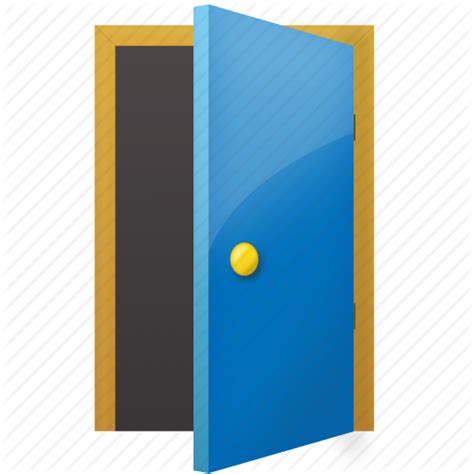 Open Door Icon Png #228565 - Free Icons Library