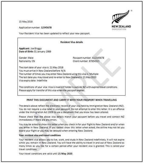 How To Write A Letter Immigration Officer New Zealand | Onvacationswall.com