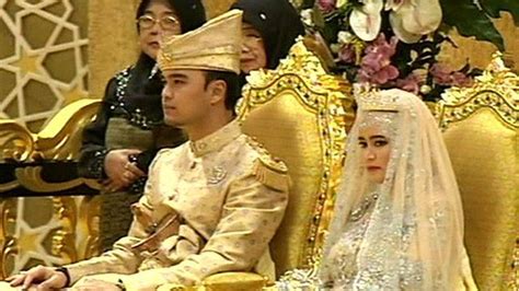 Royal wedding held in Brunei for Sultan's fifth daughter - BBC News