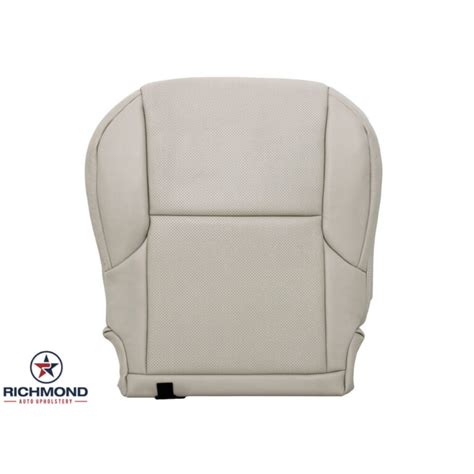 2014-2021 Lexus GX460 Leather Seat Cover: Driver Bottom, White ...