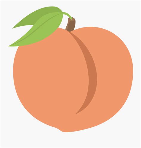 Transparent Emoji Peach Png - Transparent Background Peach Emoji , Free ...