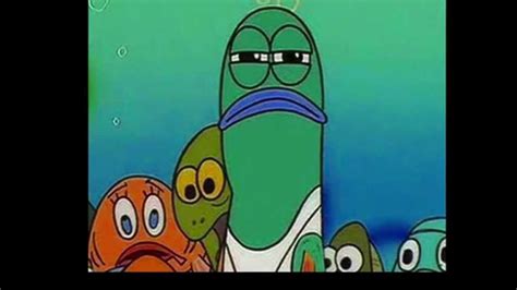 Can you survive 5 mins of the serious fish face from Spongebob - YouTube