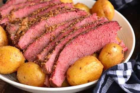 Oven Baked Corned Beef and Potatoes - Will Cook For Smiles