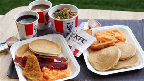 Start Your Mornings Energised With KFC SG A.M. Pancakes