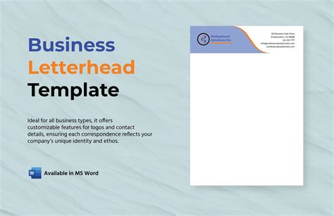 Letterhead in Word - FREE Template Download | Template.net