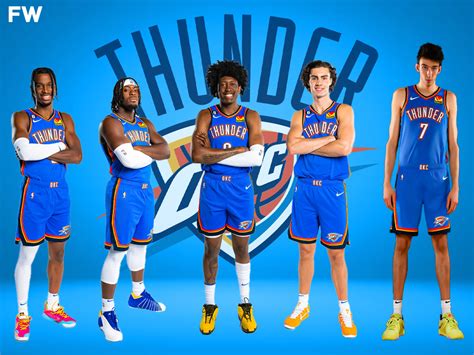 2023-24 Projected Starting Lineup For Oklahoma City Thunder - Fadeaway ...