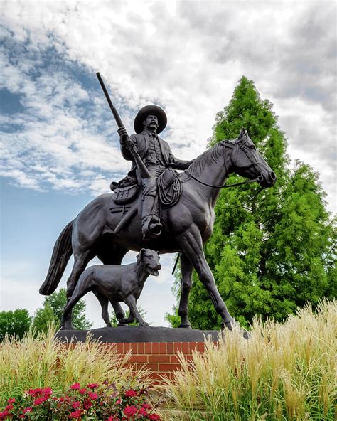 Bass Reeves Statue Photograph by James Barber - Pixels