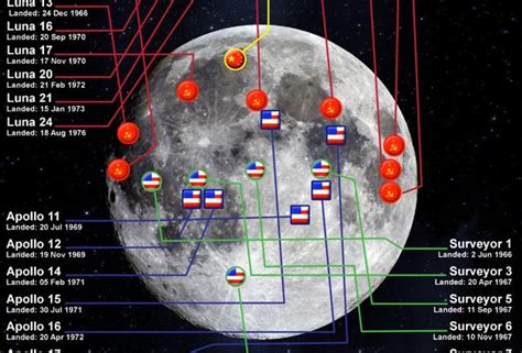 Apollo 11 Moon Landing Map