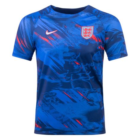 England Pre Match Training Soccer Jersey - Navy - SoccerLord