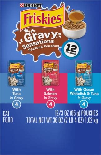 Friskies® Gravy Sensations Seafood Favorites Variety Pack Wet Cat Food ...