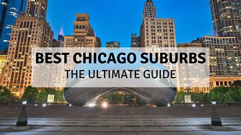 Best Chicago Suburbs [2024] | 👉 Chicago Suburbs Guide w/ Map, Data & Tips