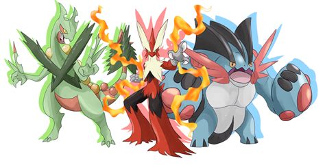 Mega Sceptile And Mega Swampert Wallpapers - Wallpaper Cave