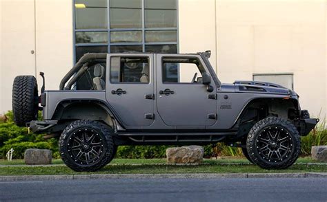 Jeep Wrangler wrapped in 3M Matte Dark Grey - Ultimate Car Wraps ...