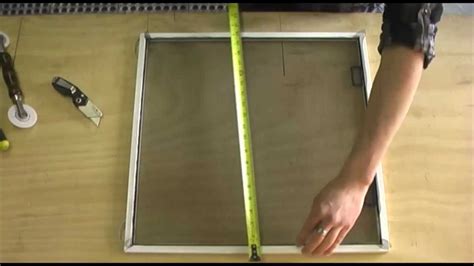 How To Make a Window Screen | Window screens, Diy window screen, Window ...