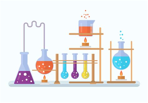 Chemistry Lab Vector Illustration 224380 Vector Art at Vecteezy