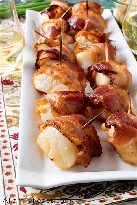 Oven Baked Scallops Wrapped In Bacon Recipe | Bryont Rugs and Livings