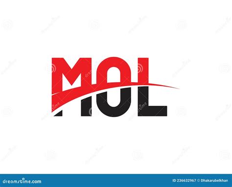 MOL Letter Initial Logo Design Stock Vector - Illustration of success ...