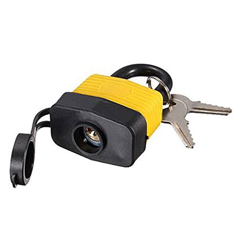 4Pcs 40mm Waterproof Padlocks Heavy Duty Outdoor Padlock Pad Lock With ...