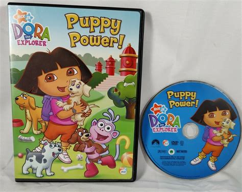 Dora The Explorer Puppy Power! DVD Video Light Scratches Tested Free ...