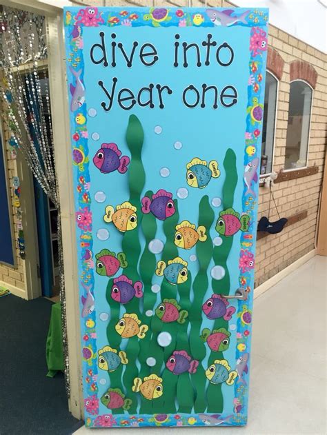 classroom under the sea images | Door decorations classroom, Ocean ...