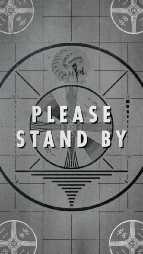 Fallout 4 "Please Stand By" wallpaper. : r/iphonewallpapers