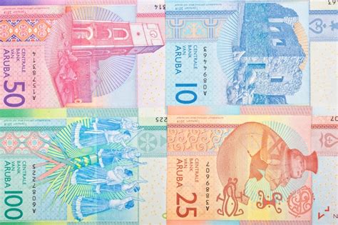 Premium Photo | Aruban florin banknotes