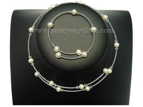 China Pearl Jewelry (FPS-001) - China Pearl Jewelry, Pearl Set