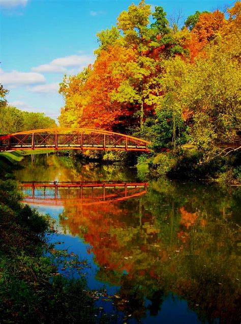 Indianapolis Museum of Art Garden, Pony Truss Bridge | Flickr