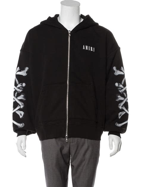 Amiri Bones Zip-Up Hoodie w/ Tags - Clothing - AMIRI25180 | The RealReal