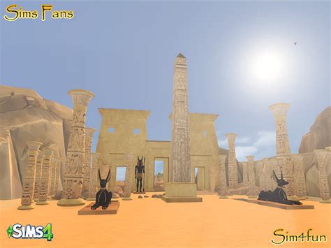 Egyptian Stuff by Sim4fun at Sims Fans » Sims 4 Updates