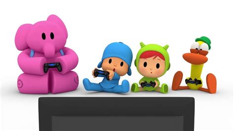 Pocoyo Party Review (PS4) - My First Party Games - Finger Guns