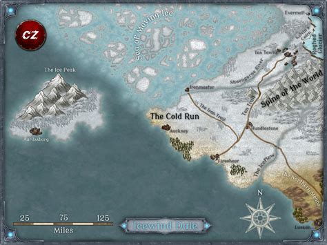 Icewind Dale map