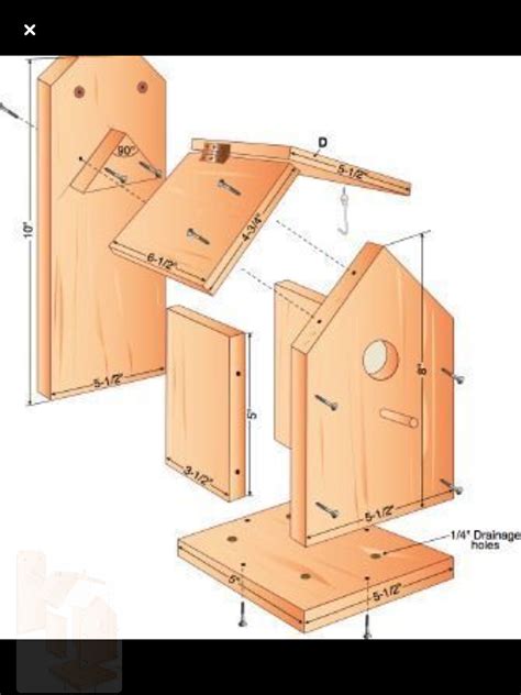 Free Printable Birdhouse Plans