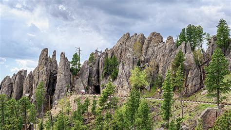 At Needles Eye Tunnel Custer State Park South Dakota Photograph by Joan ...