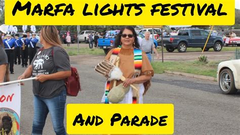 Marfa Lights Festival And Parade - YouTube