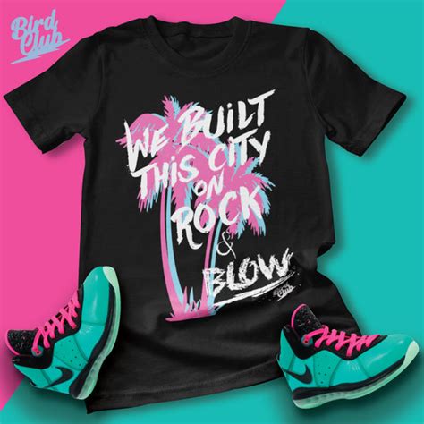 The BEST Lebron 8 "South Beach" Matching Clothing | Sneaker Tees to ...