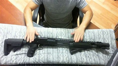 Mossberg 500 tactical set-up Home Defense Shotgun - YouTube