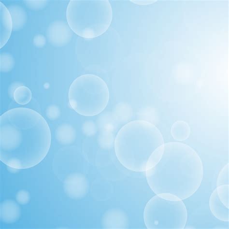 Premium Vector | Light blue abstract background with a bokeh in the ...