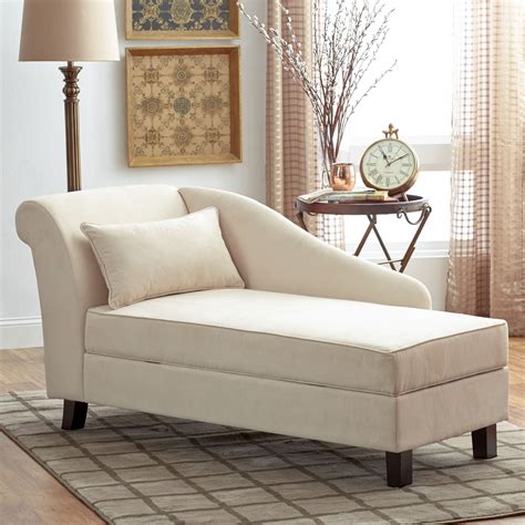 You'll love the Verona Storage Chaise Lounge at Birch Lane - With Great ...