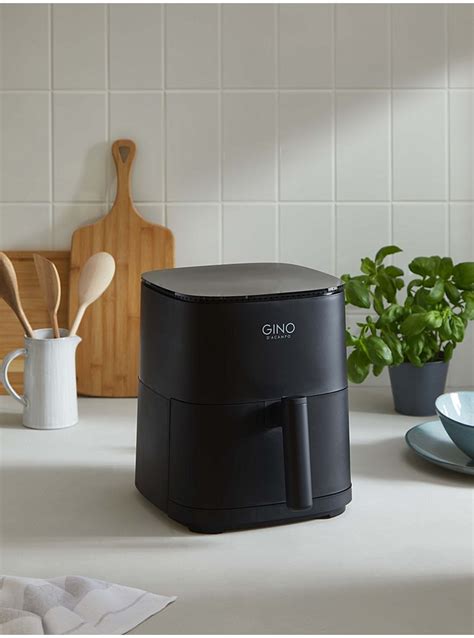 Gino D'Acampo Black 5L Digital Air Fryer | Electricals | George at ASDA