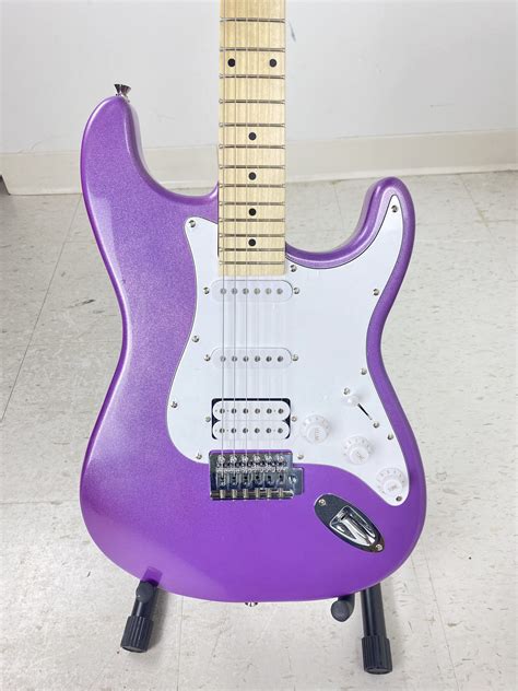 Gephardt Ground Series Electric Guitar - Purple Shimmer • Prince Music ...