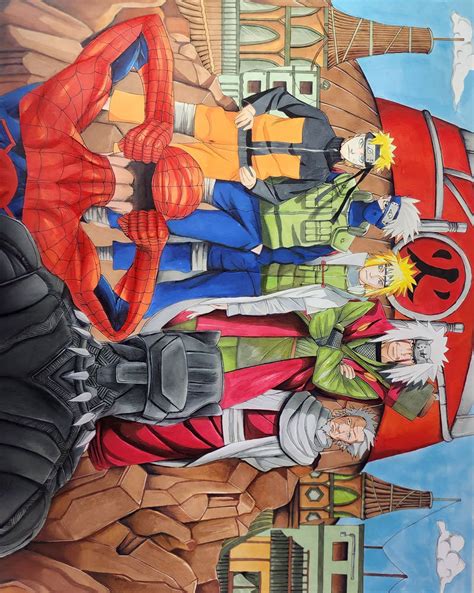 NARUTO VS MARVEL UNIVERSE by HEZEKYHWH on DeviantArt