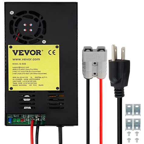 VEVOR 30 Amp RV Power Converter Charger, 110 Volt AC to 12 Volt DC ...