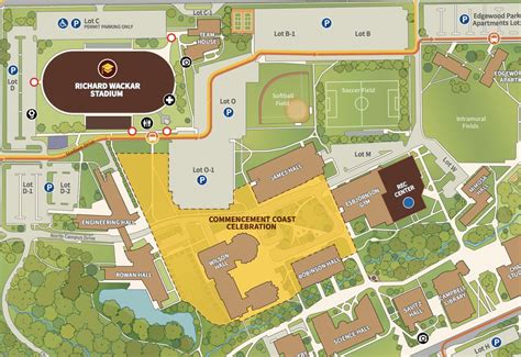 Rowan University Campus Map | World Map Black And White