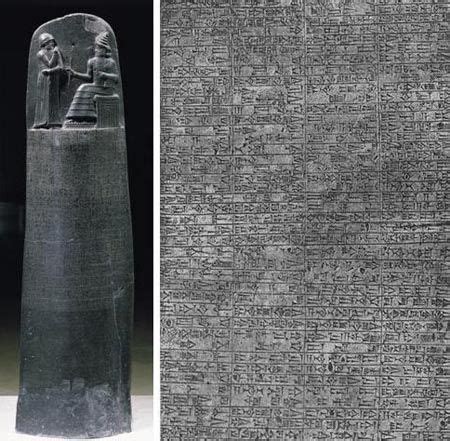 The Code of Hammurabi - Babylon, Mesopotamia. 18,000 BC. The Hammurabi ...